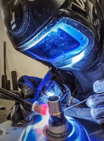 TIG welding shield