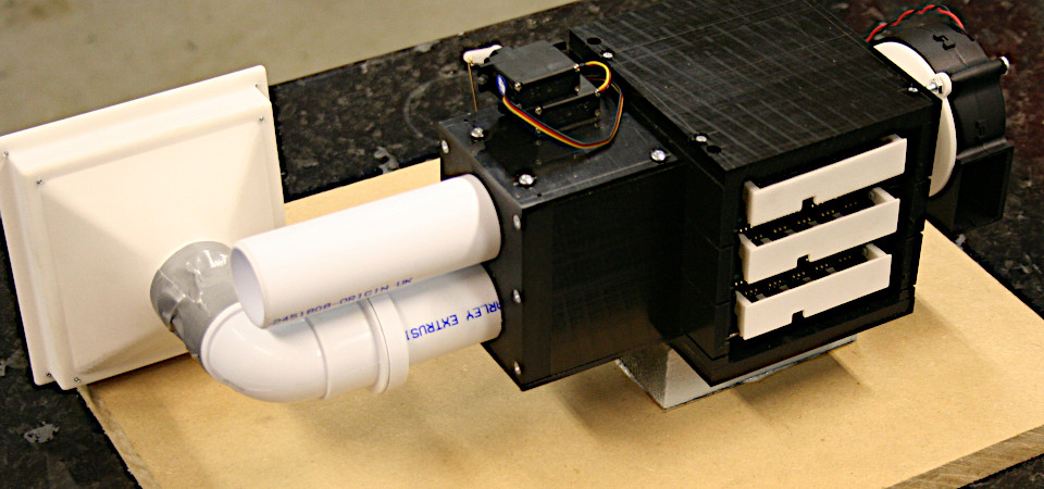 Bench breadboard of sniffer bee device